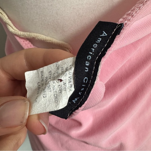 Y2K Pink Halter Ring Top Asymmetrical Wrap Style | Barbiecore 2000s Clubwear L - Picture 5 of 5